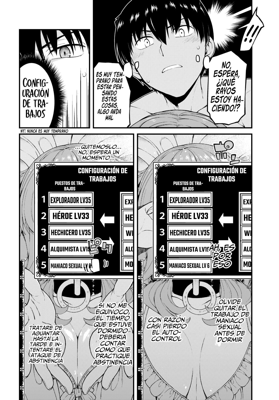 Isekai Meikyuu de Dorei Harem wo Capitulo 23: Ataque de abstinencia 1 página 8
