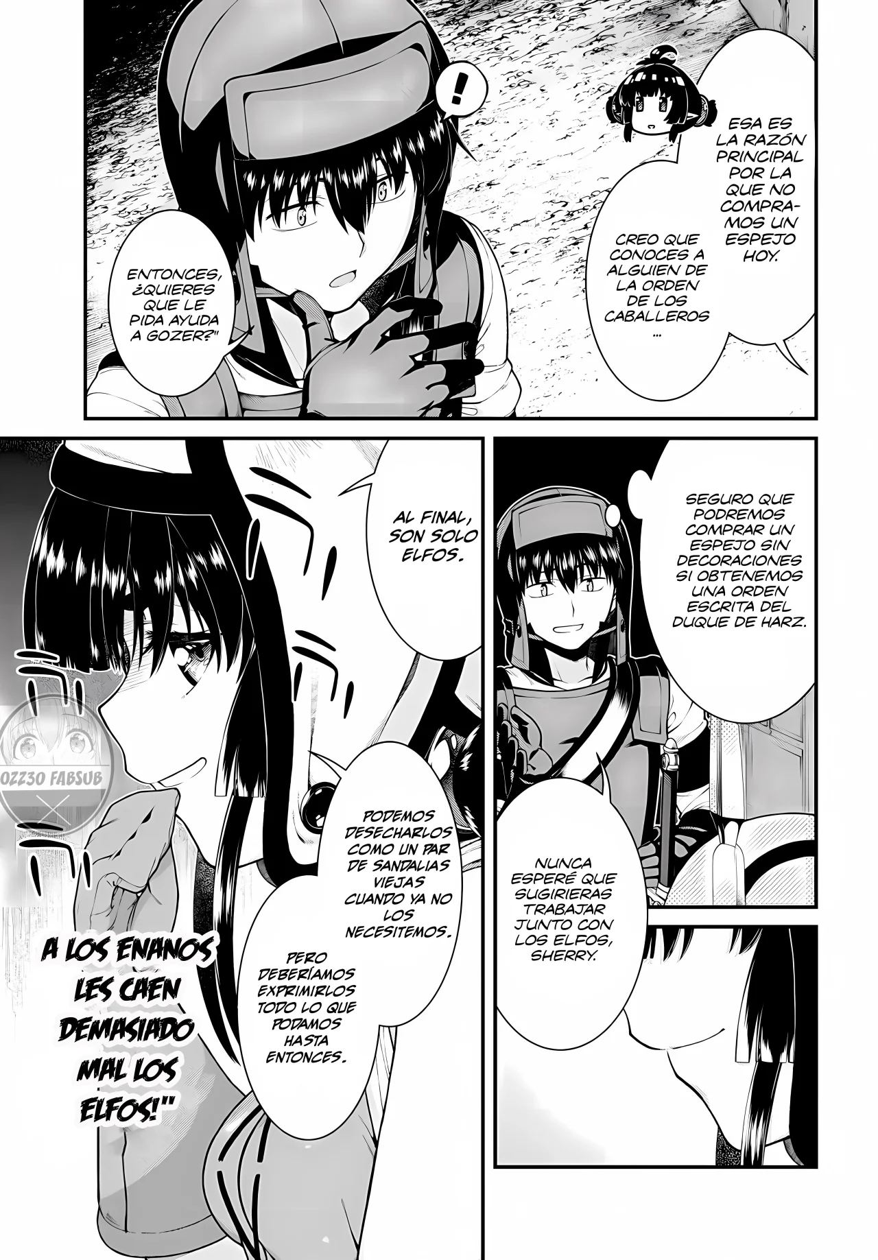 Isekai Meikyuu de Dorei Harem wo Capitulo 24.1 página 14