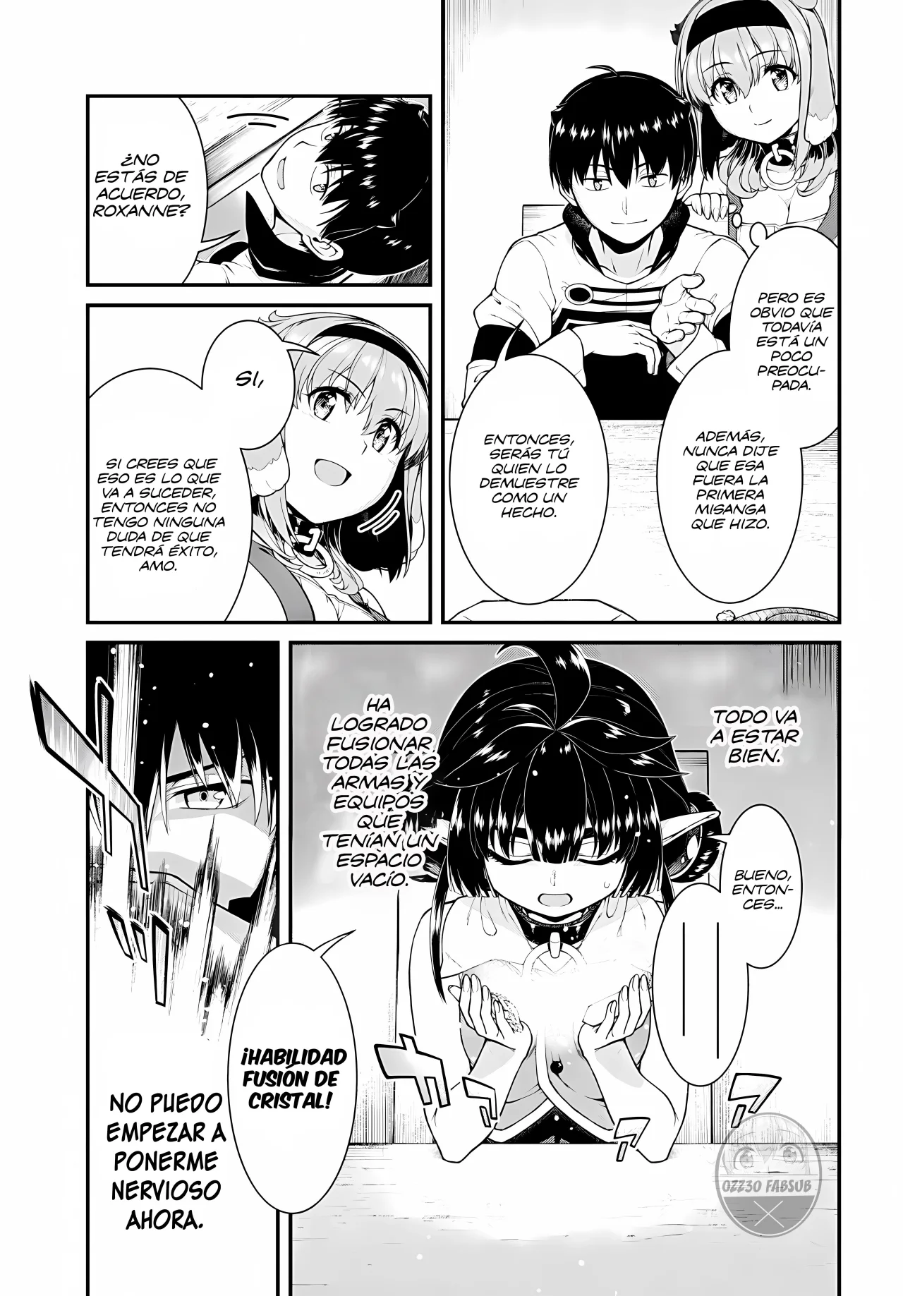 Isekai Meikyuu de Dorei Harem wo Capitulo 24.1 página 16