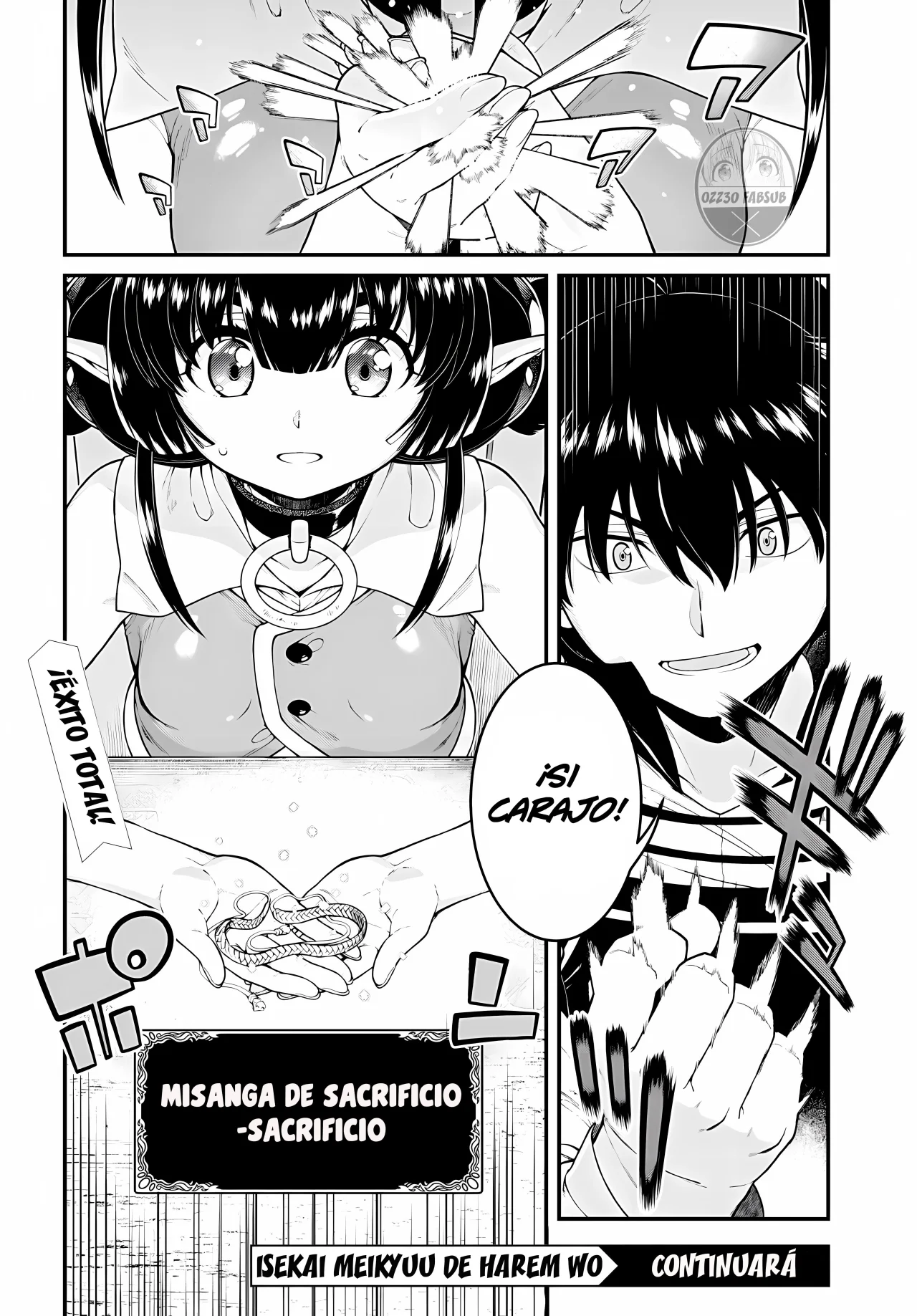 Isekai Meikyuu de Dorei Harem wo Capitulo 24.1 página 17