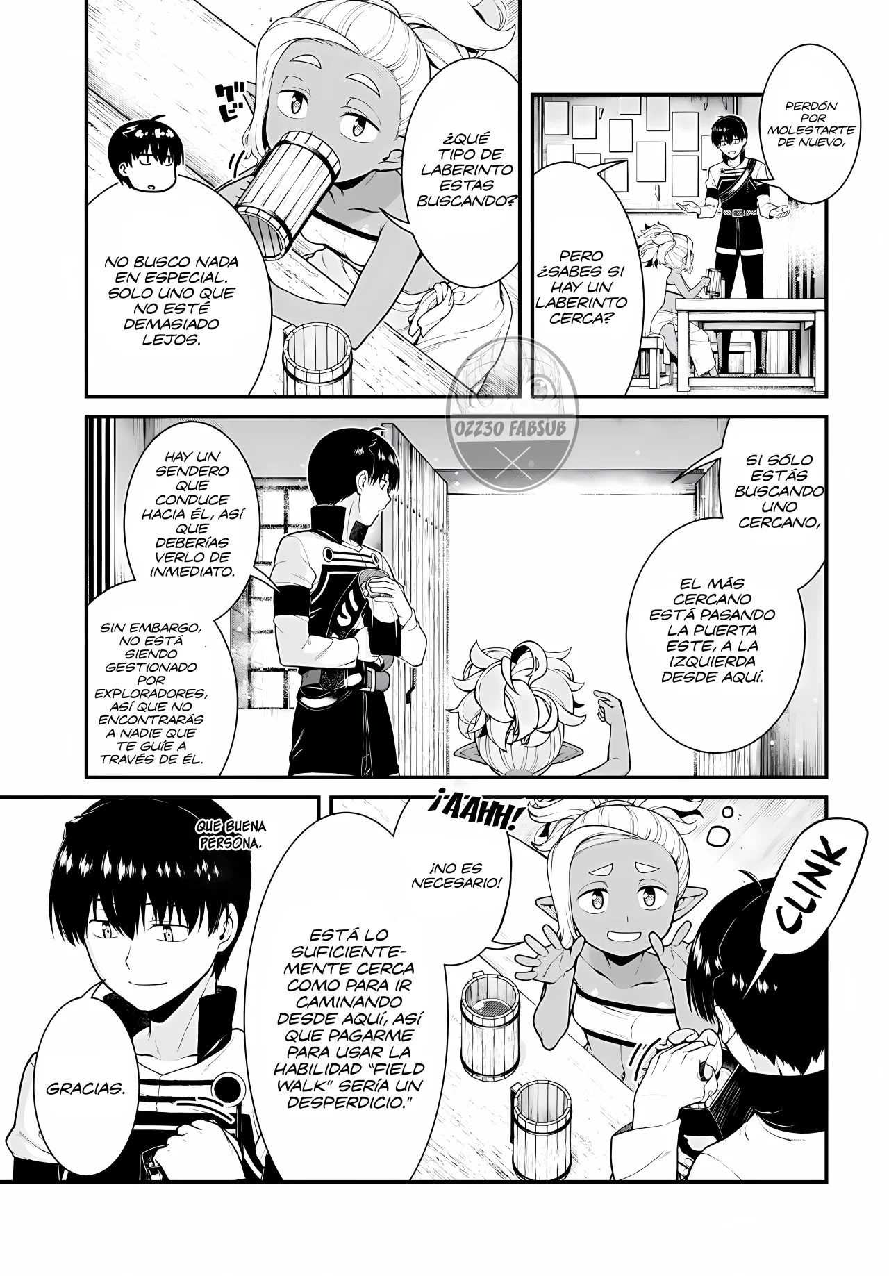 Isekai Meikyuu de Dorei Harem wo Capitulo 24.1 página 4