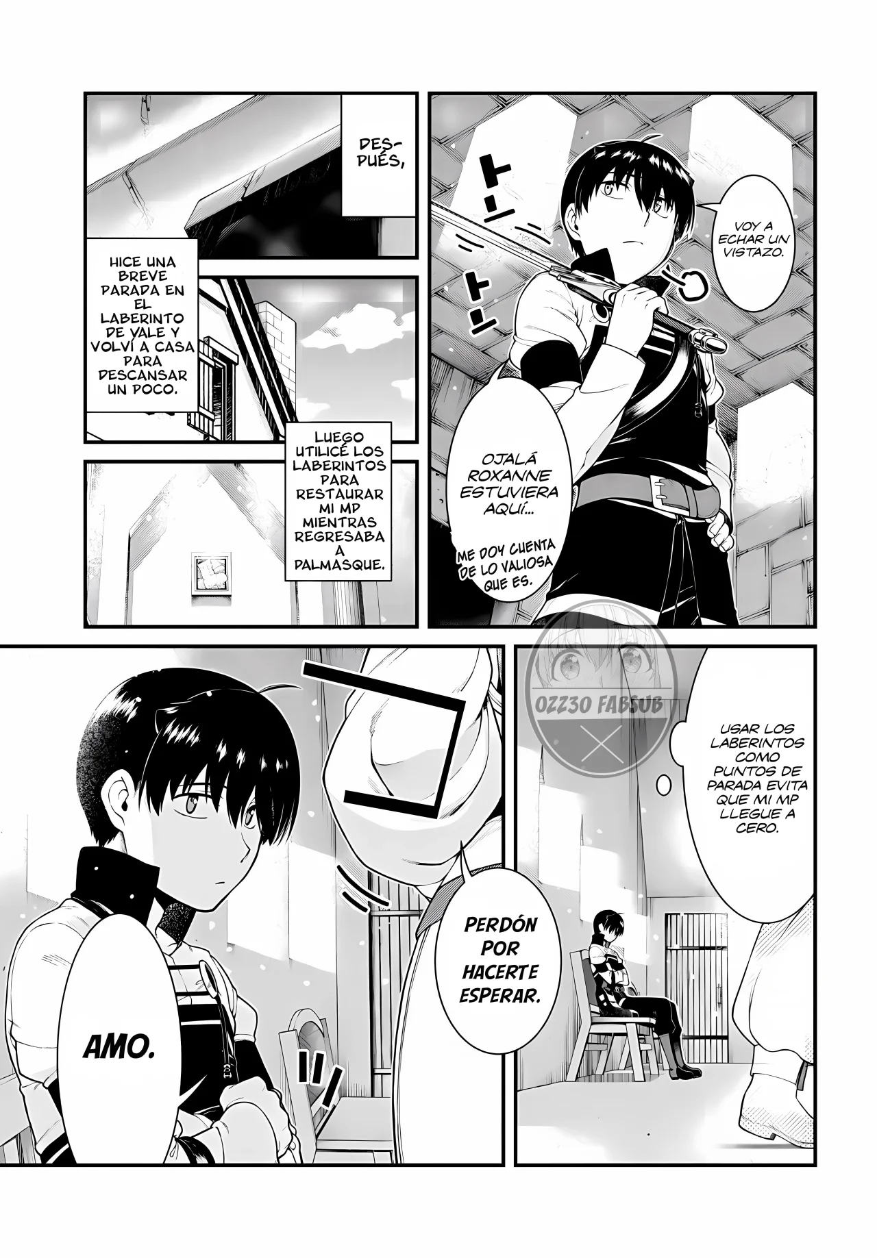 Isekai Meikyuu de Dorei Harem wo Capitulo 24.1 página 8