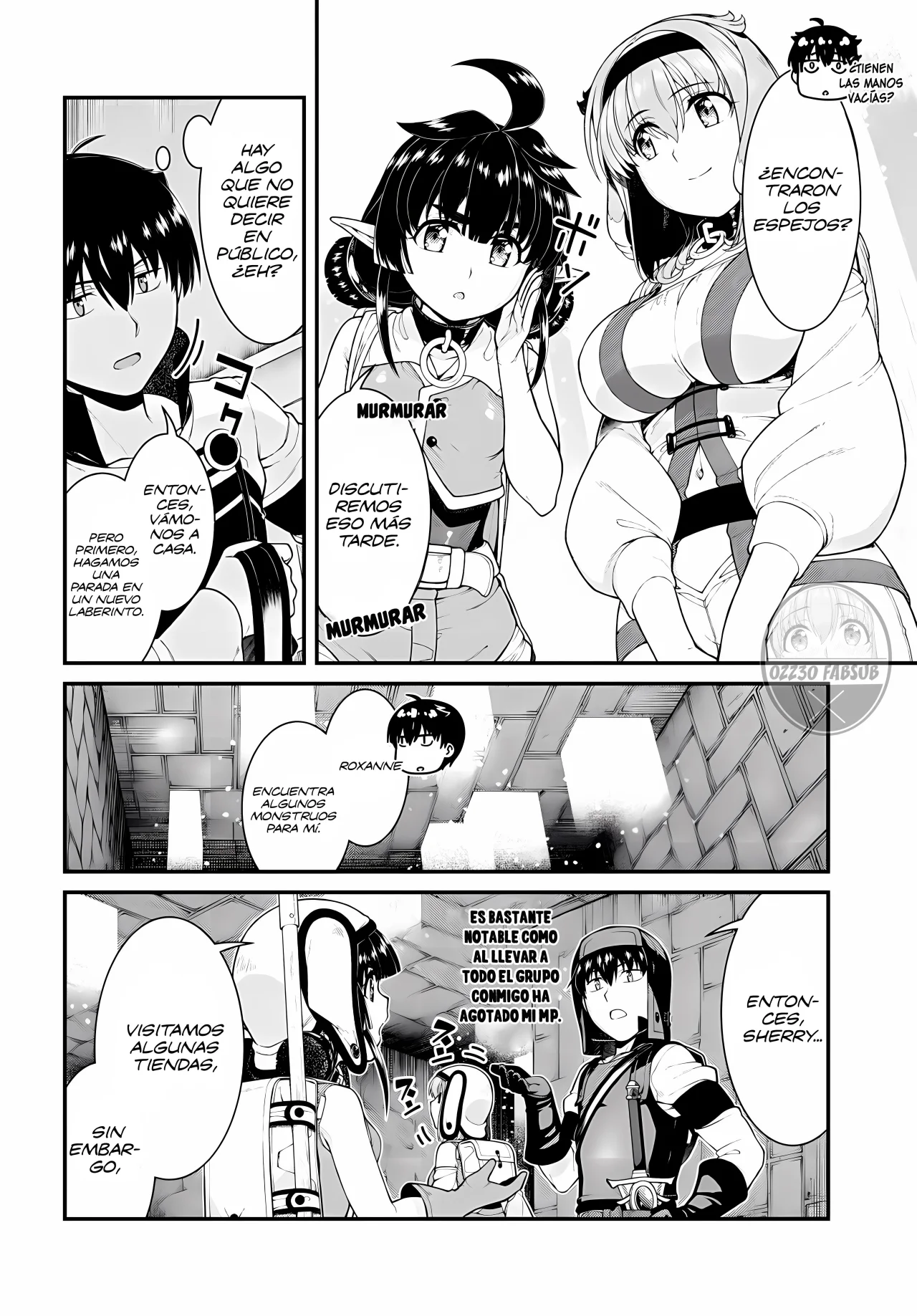 Isekai Meikyuu de Dorei Harem wo Capitulo 24.1 página 9