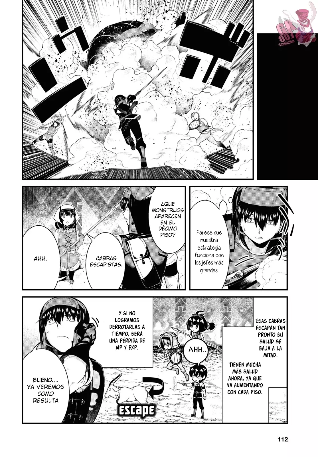 Isekai Meikyuu de Dorei Harem wo Capitulo 24.2 página 10