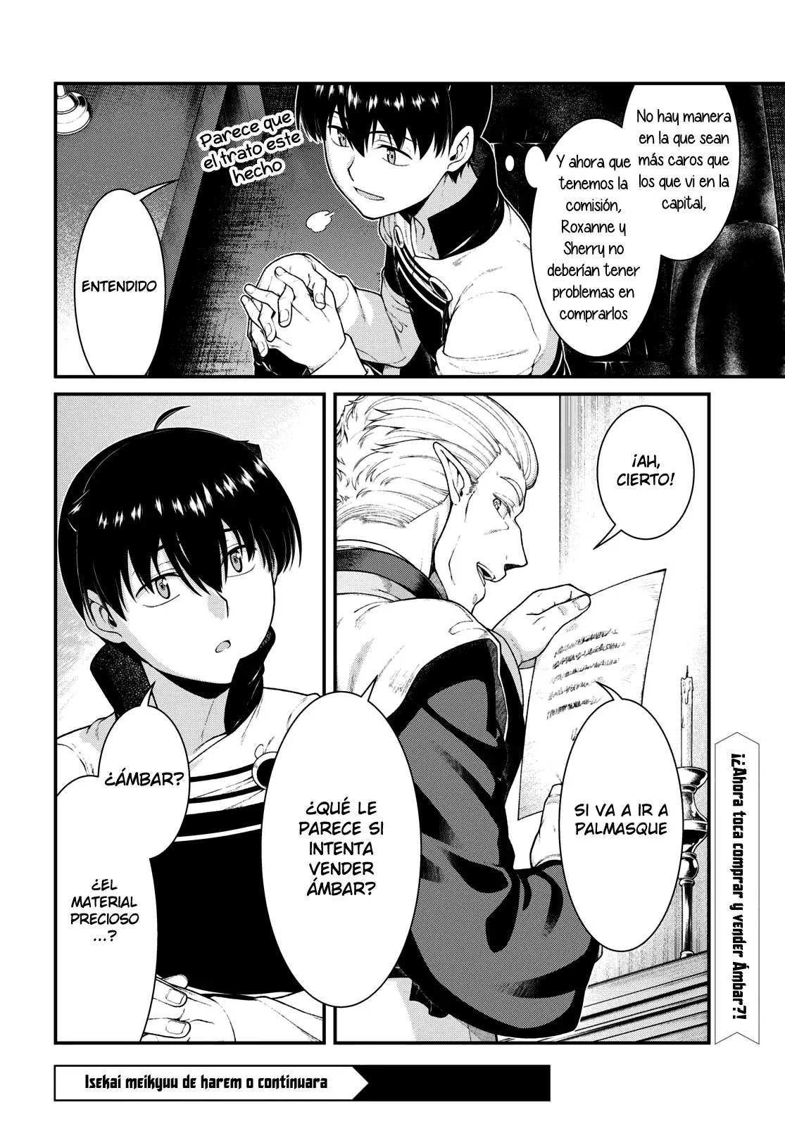 Isekai Meikyuu de Dorei Harem wo Capitulo 24.3 página 10