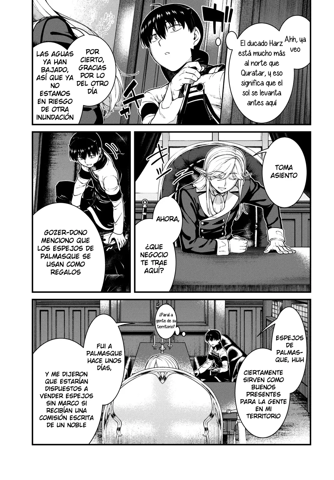 Isekai Meikyuu de Dorei Harem wo Capitulo 24.3 página 5