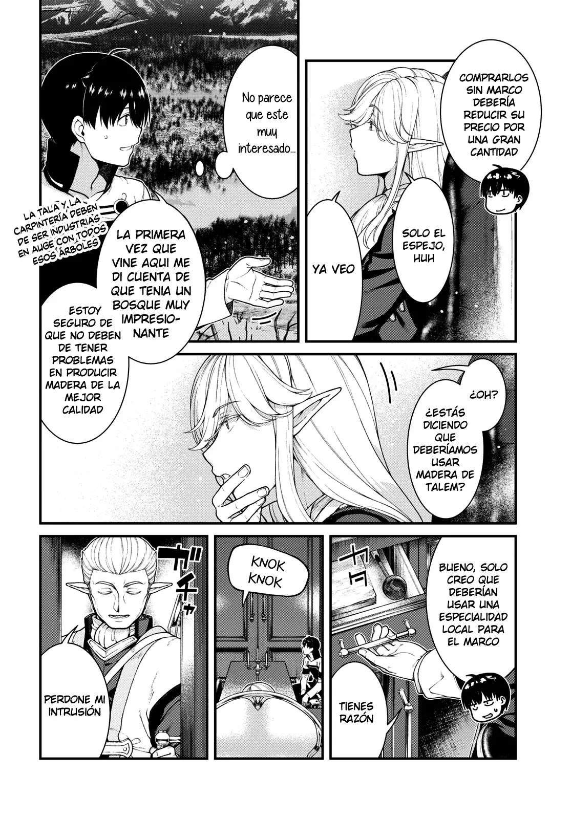 Isekai Meikyuu de Dorei Harem wo Capitulo 24.3 página 6