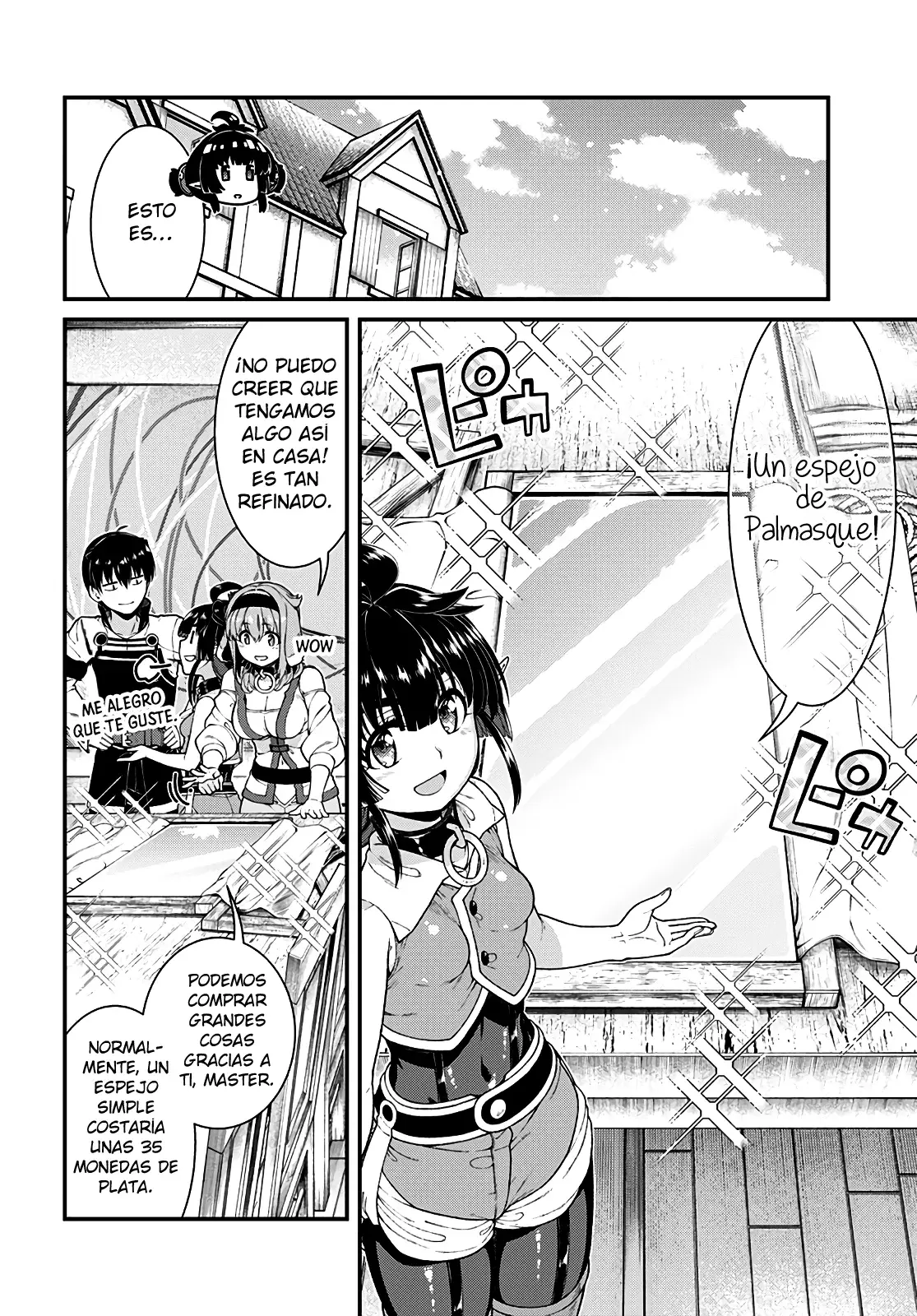 Isekai Meikyuu de Dorei Harem wo Capitulo 24.4 página 12