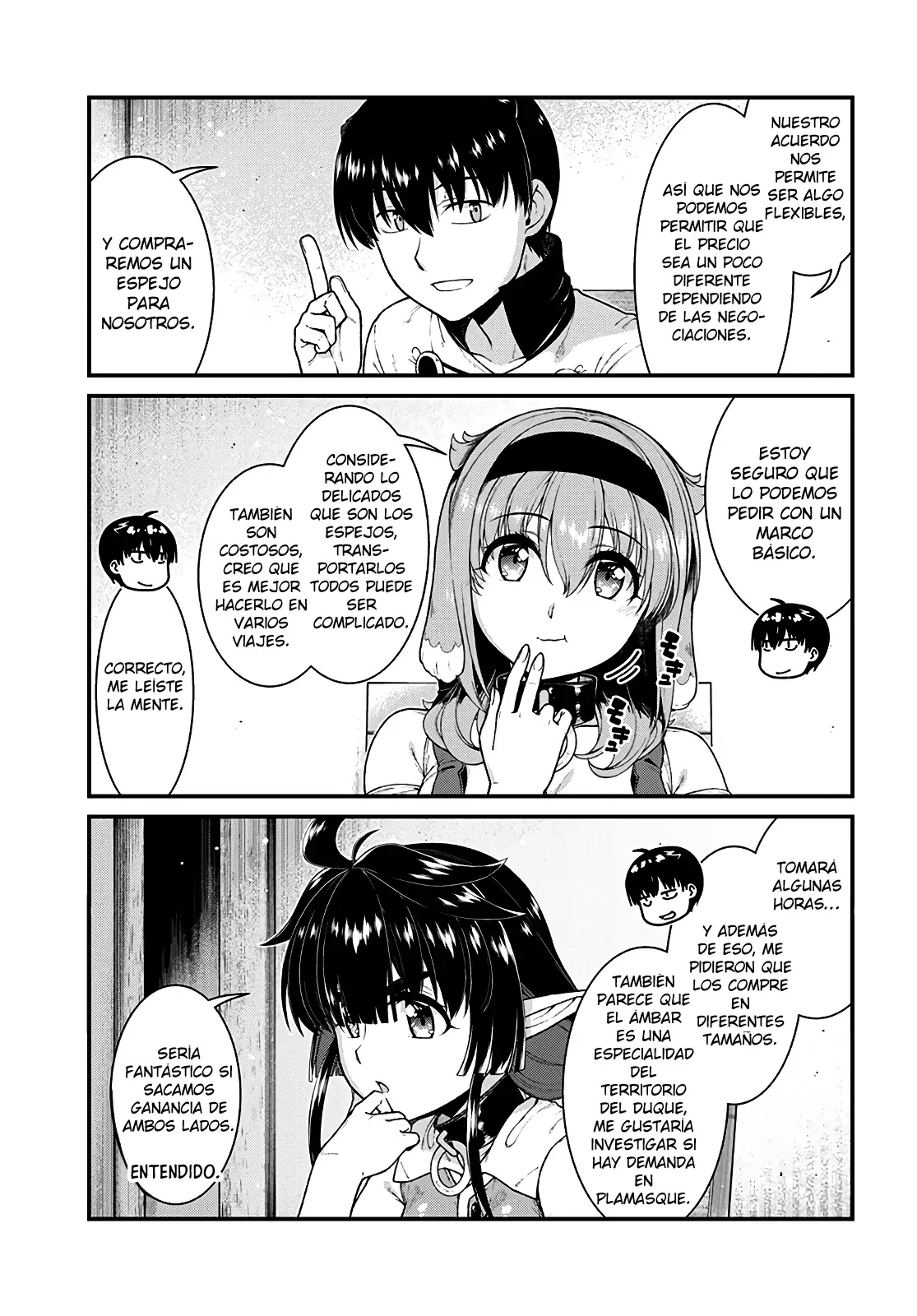 Isekai Meikyuu de Dorei Harem wo Capitulo 24.4 página 7