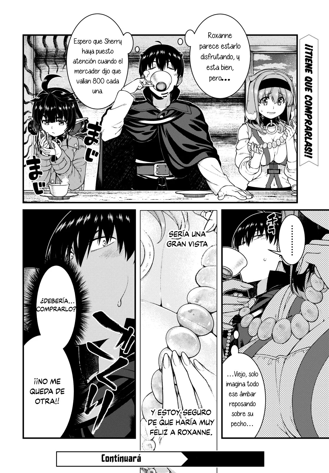 Isekai Meikyuu de Dorei Harem wo Capitulo 24.5 página 17