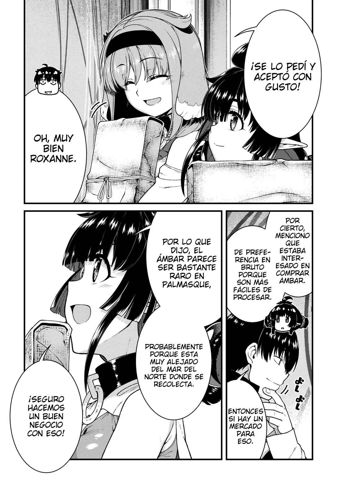 Isekai Meikyuu de Dorei Harem wo Capitulo 24.5 página 4