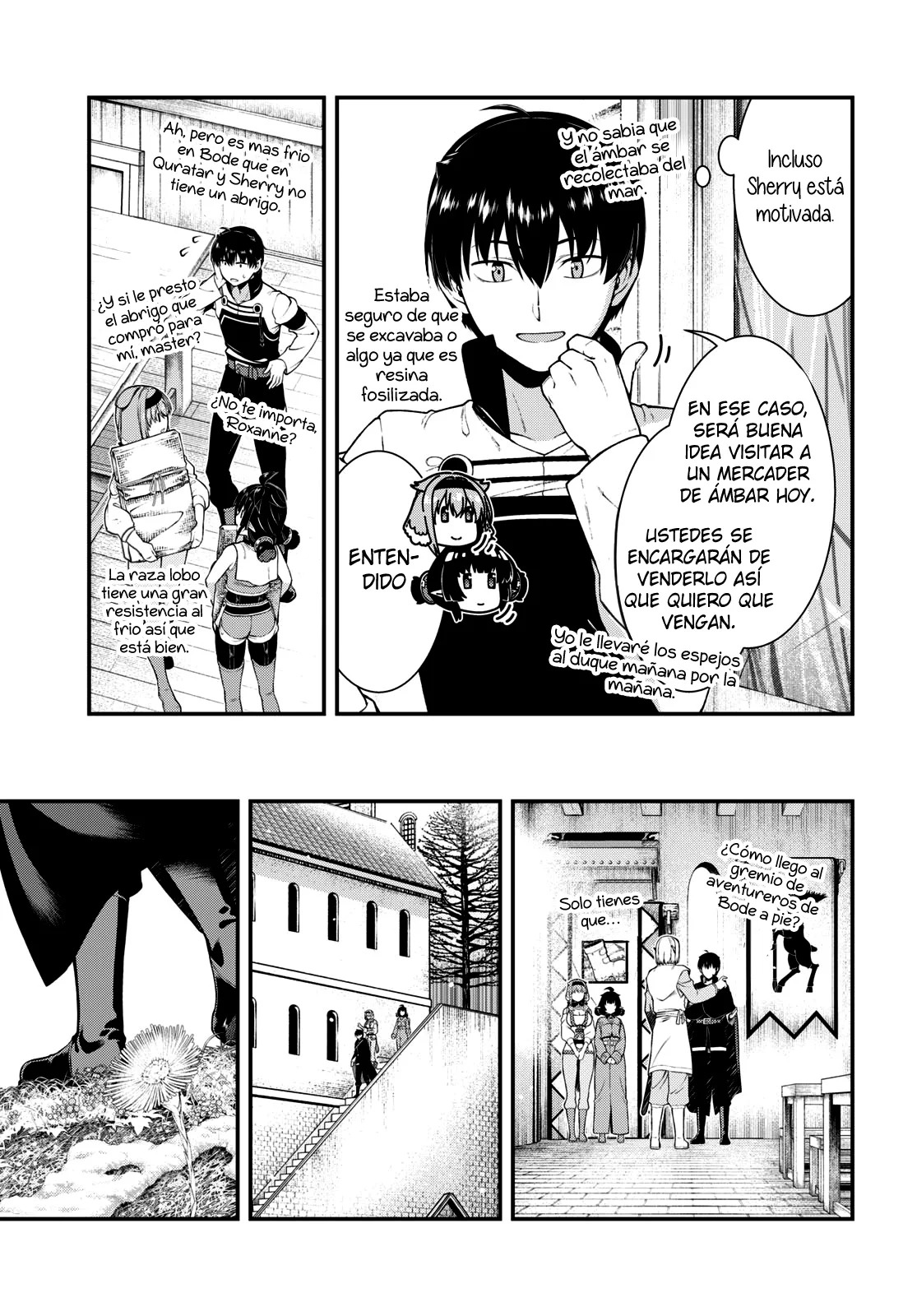 Isekai Meikyuu de Dorei Harem wo Capitulo 24.5 página 5