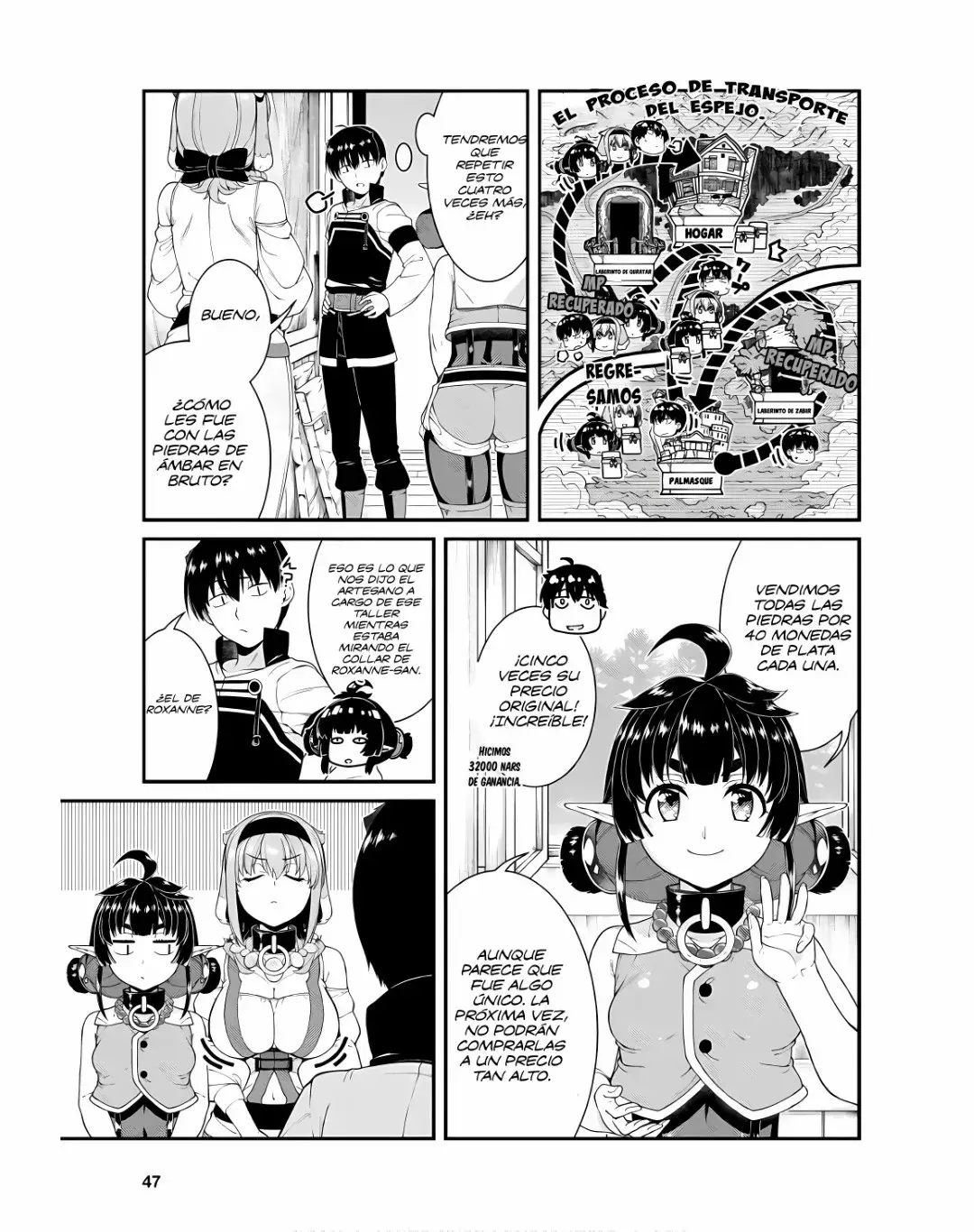 Isekai Meikyuu de Dorei Harem wo Capitulo 24.6 página 12