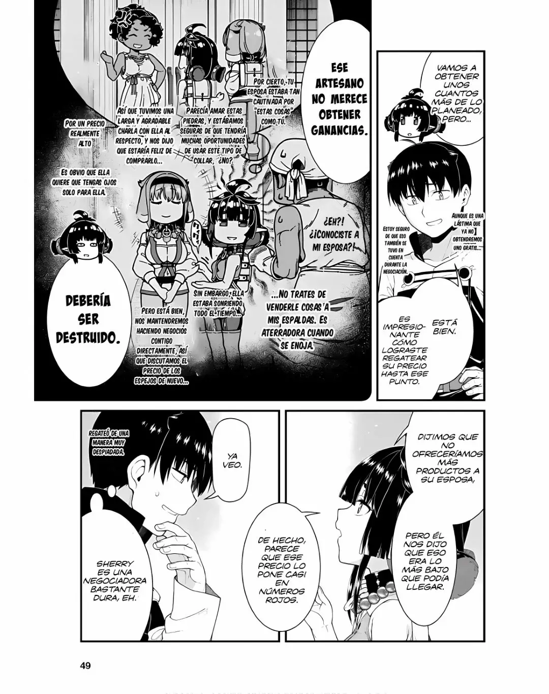 Isekai Meikyuu de Dorei Harem wo Capitulo 24.6 página 14