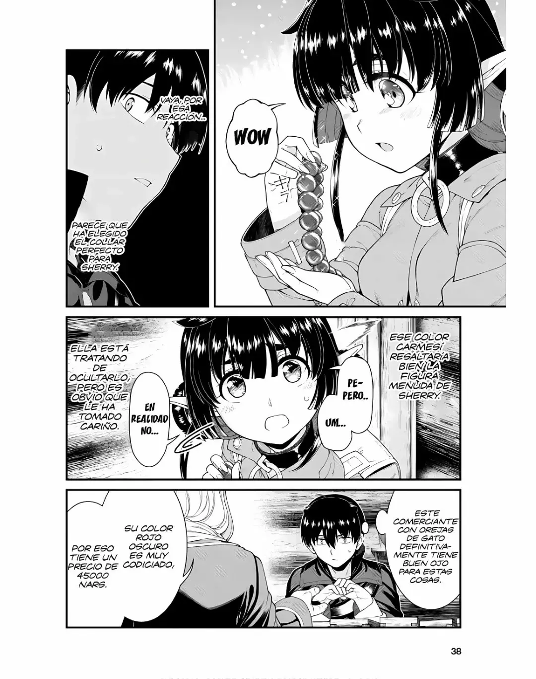 Isekai Meikyuu de Dorei Harem wo Capitulo 24.6 página 3