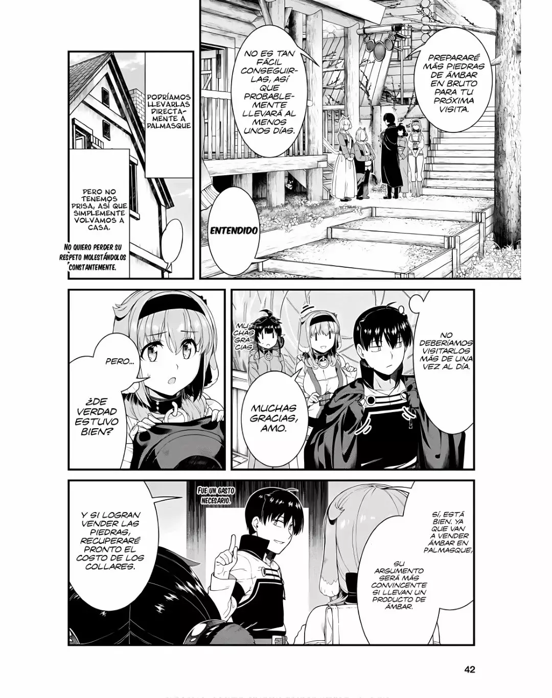 Isekai Meikyuu de Dorei Harem wo Capitulo 24.6 página 7
