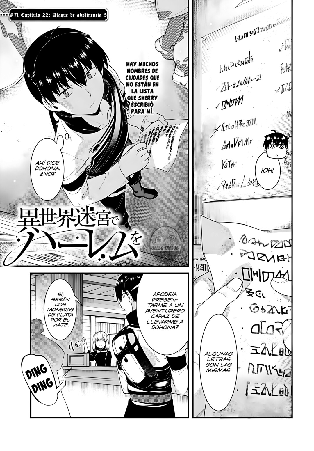 Isekai Meikyuu de Dorei Harem wo Capitulo 24 página 2