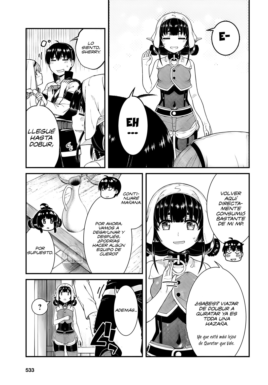 Isekai Meikyuu de Dorei Harem wo Capitulo 24 página 6