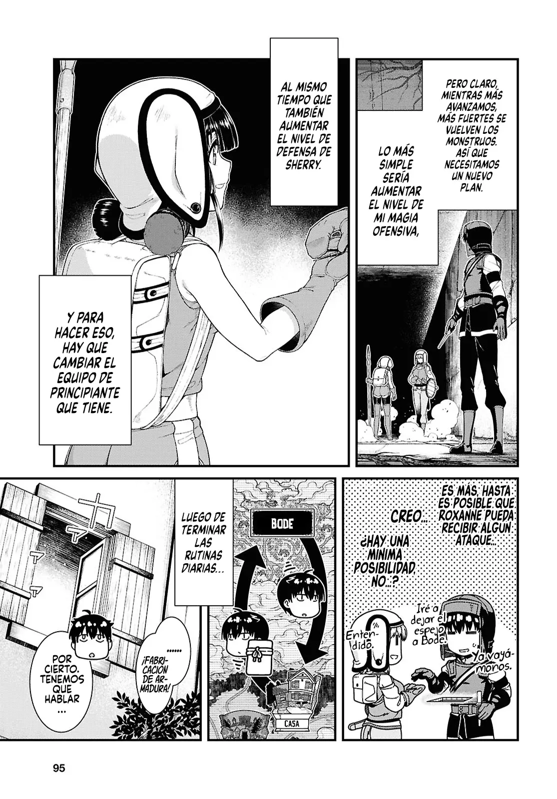 Isekai Meikyuu de Dorei Harem wo Capitulo 25.1 página 16