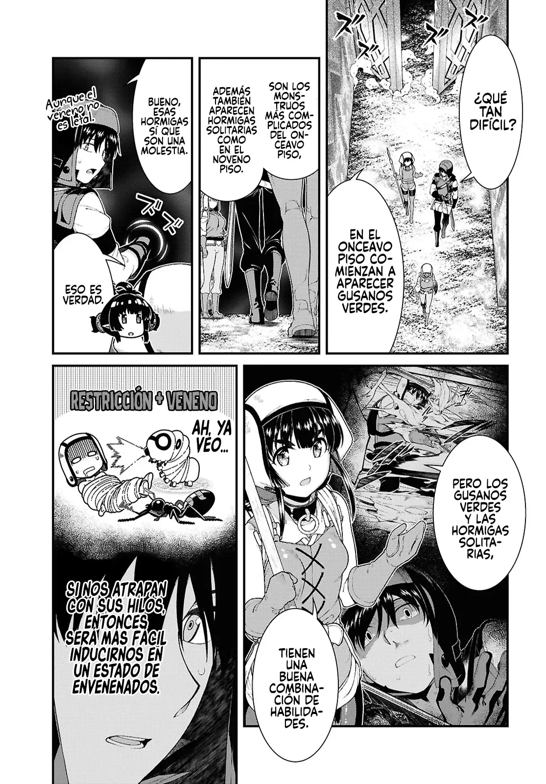 Isekai Meikyuu de Dorei Harem wo Capitulo 25.1 página 6