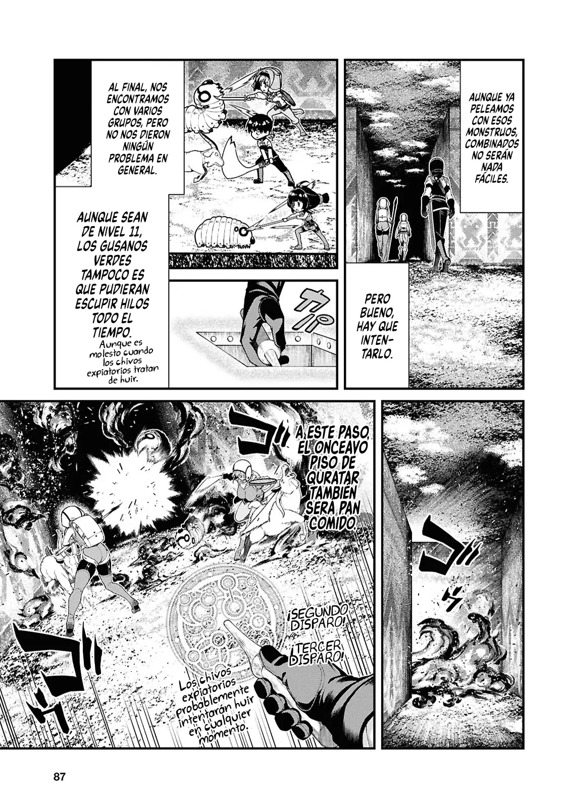 Isekai Meikyuu de Dorei Harem wo Capitulo 25.1 página 8