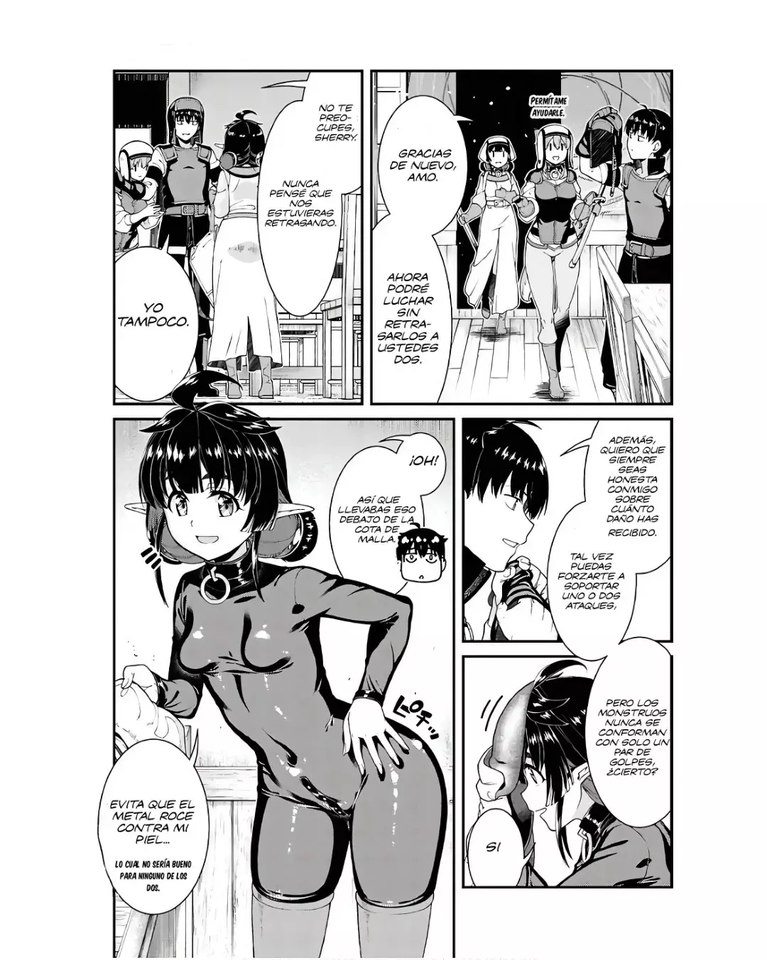 Isekai Meikyuu de Dorei Harem wo Capitulo 25.2 página 12