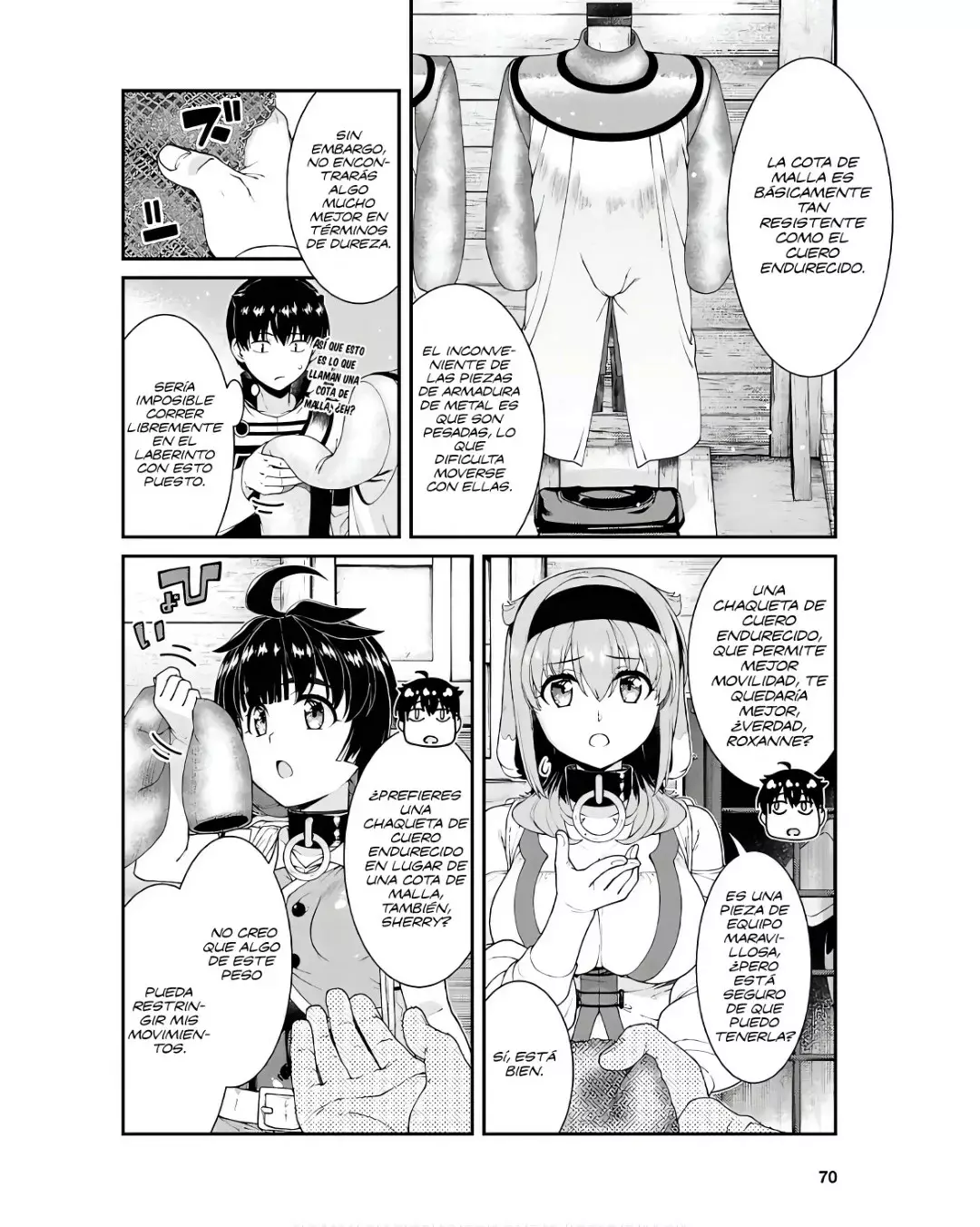 Isekai Meikyuu de Dorei Harem wo Capitulo 25.2 página 3