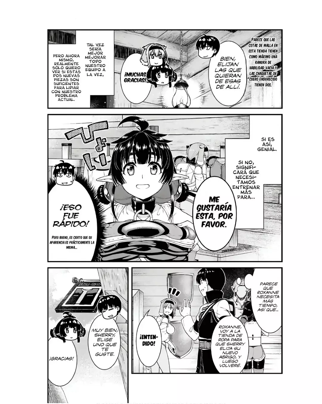 Isekai Meikyuu de Dorei Harem wo Capitulo 25.2 página 4