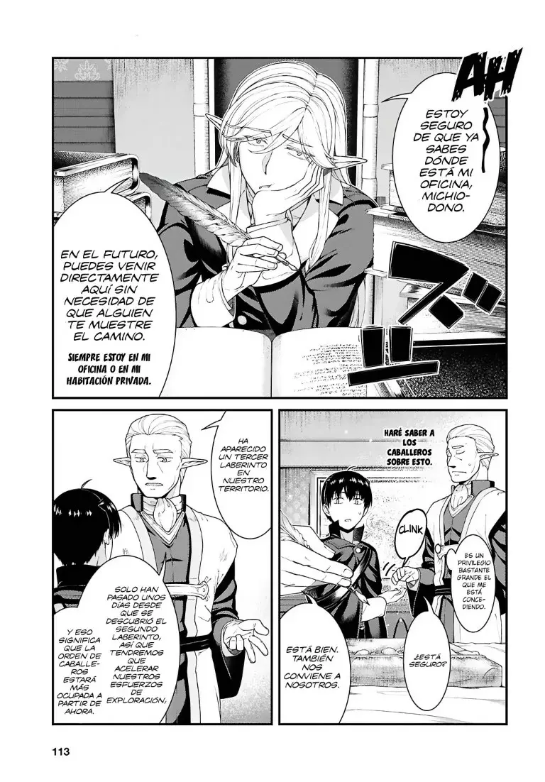 Isekai Meikyuu de Dorei Harem wo Capitulo 25.3 página 8