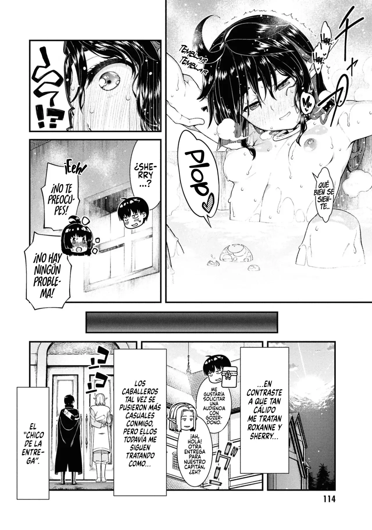 Isekai Meikyuu de Dorei Harem wo Capitulo 25.35 página 12