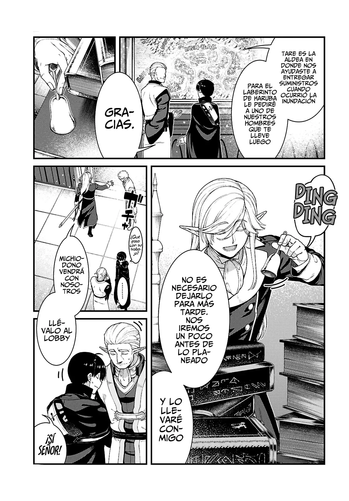 Isekai Meikyuu de Dorei Harem wo Capitulo 25.4 página 4