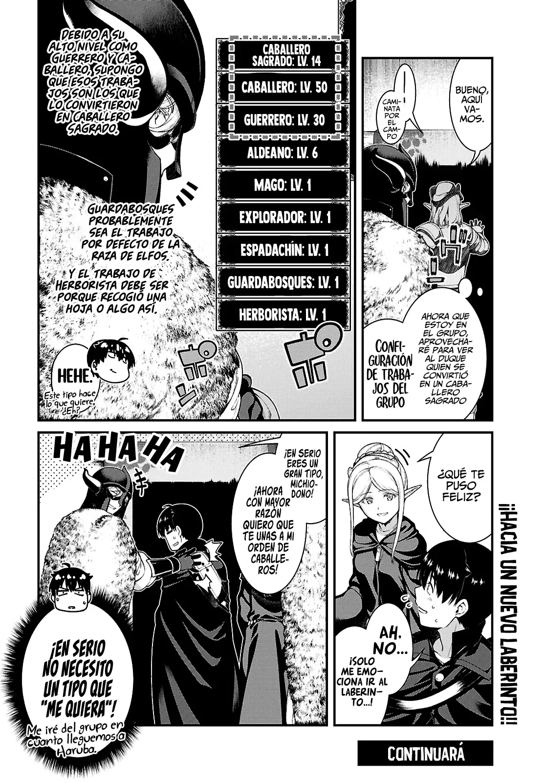 Isekai Meikyuu de Dorei Harem wo Capitulo 25.4 página 7