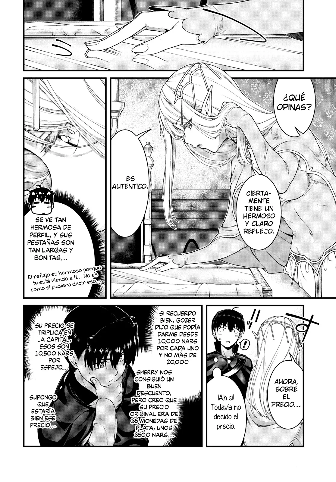 Isekai Meikyuu de Dorei Harem wo Capitulo 25 página 10