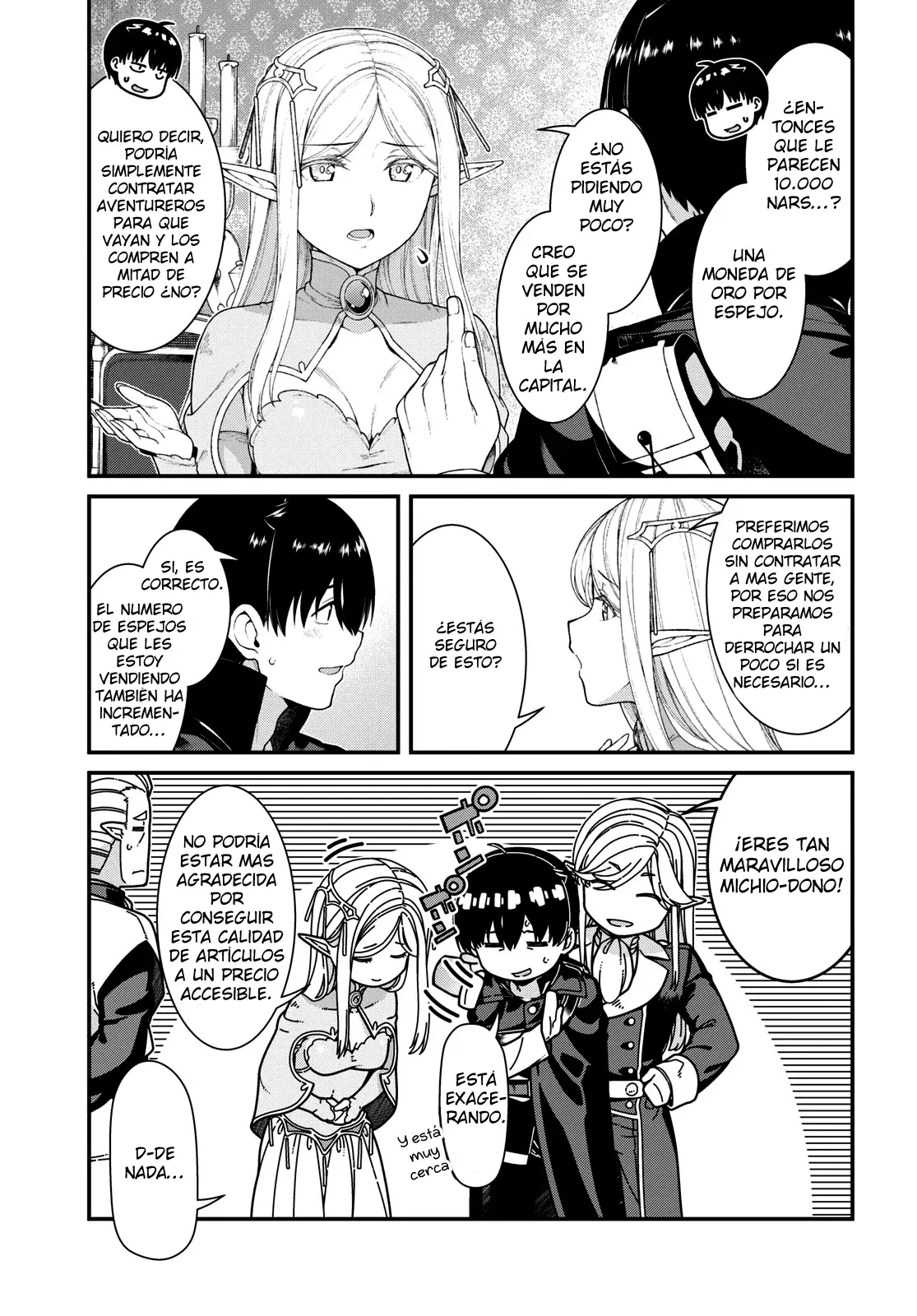 Isekai Meikyuu de Dorei Harem wo Capitulo 25 página 11