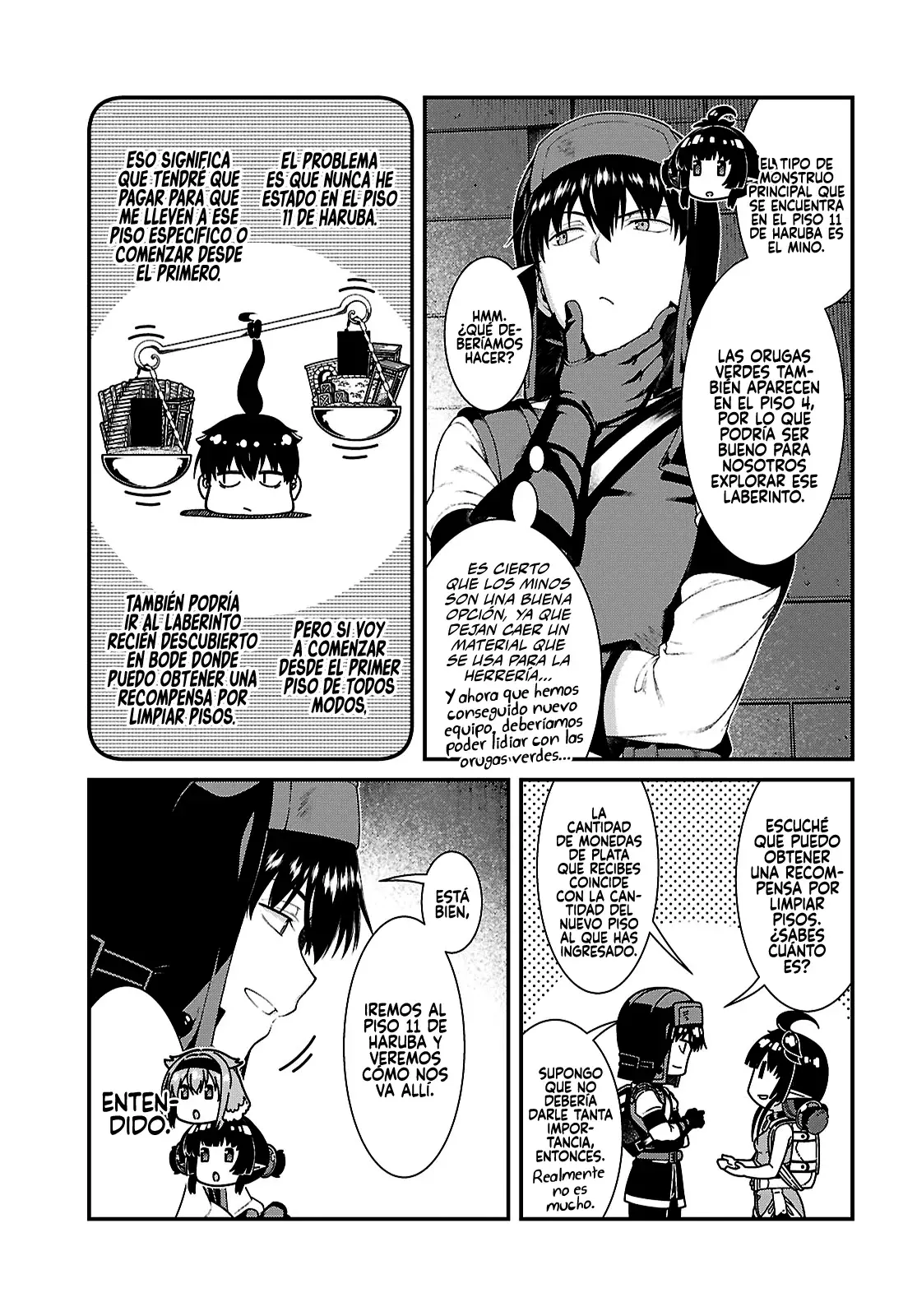 Isekai Meikyuu de Dorei Harem wo Capitulo 26.1 página 13