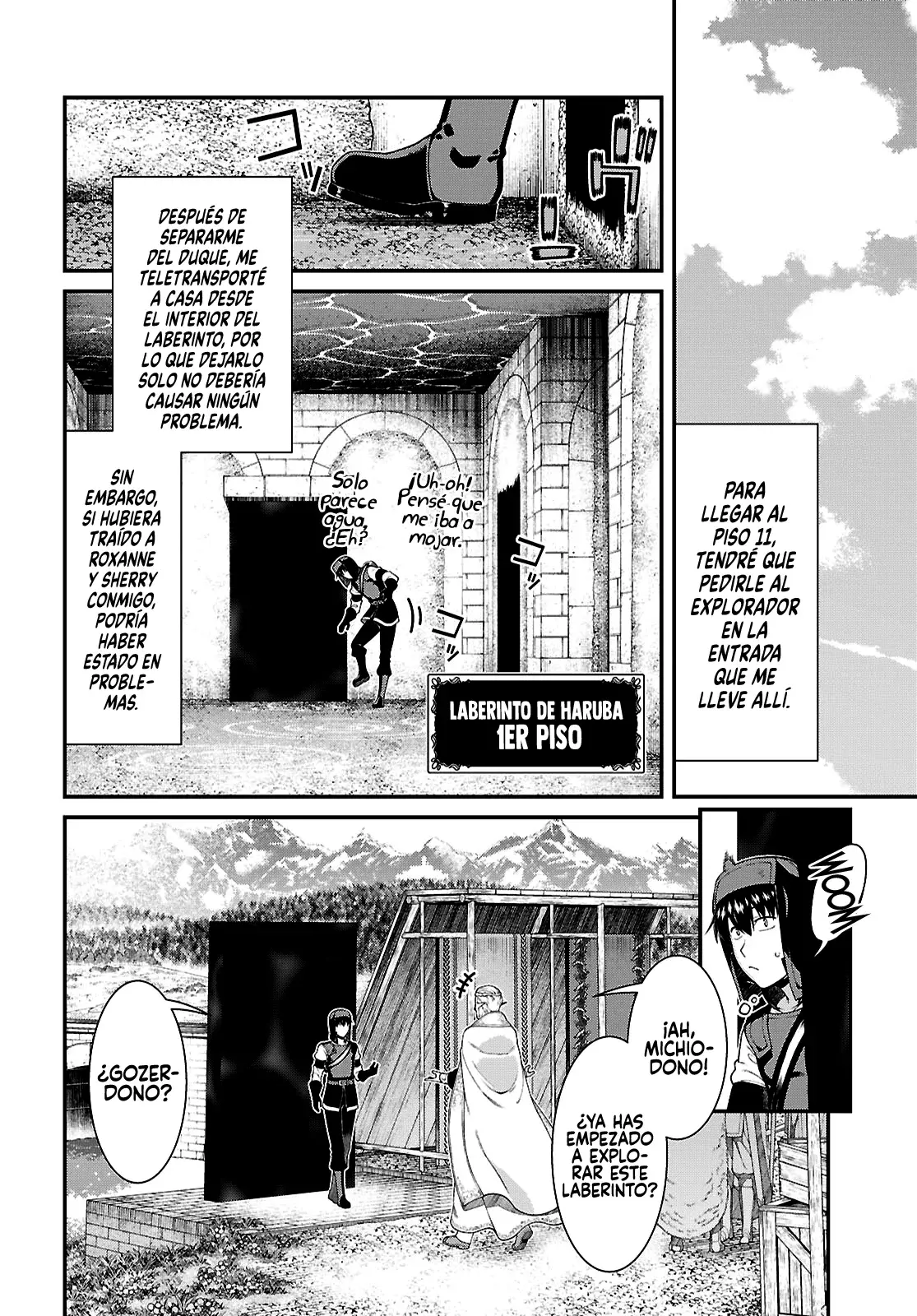 Isekai Meikyuu de Dorei Harem wo Capitulo 26.1 página 14