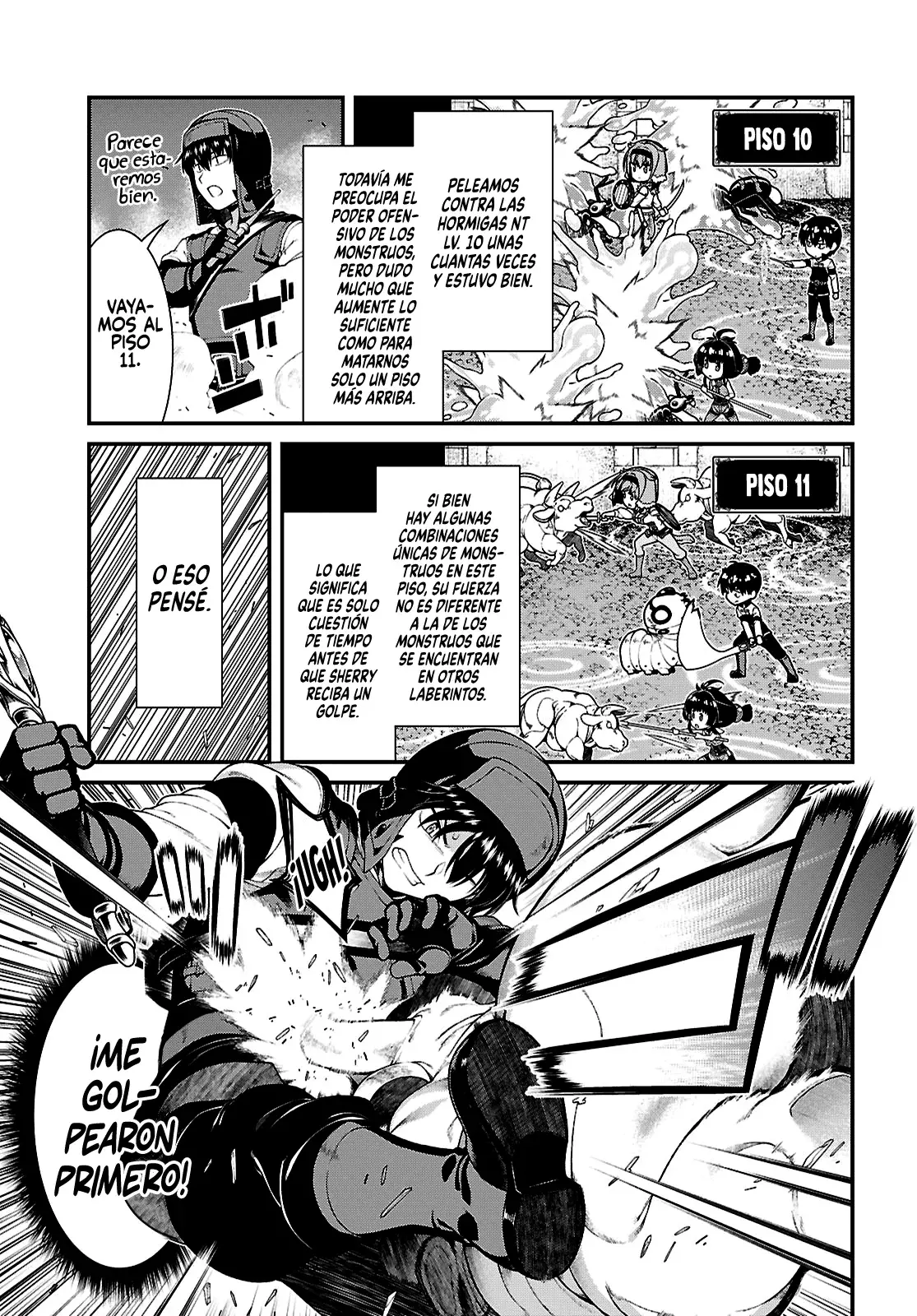Isekai Meikyuu de Dorei Harem wo Capitulo 26.1 página 19