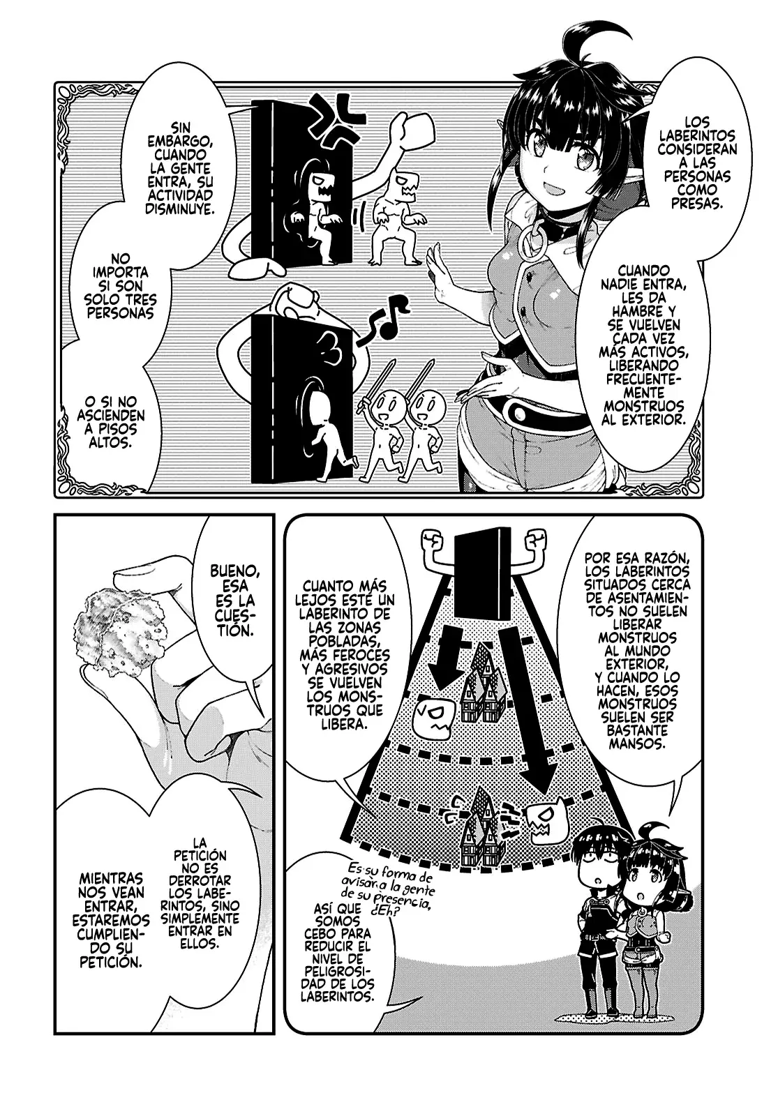Isekai Meikyuu de Dorei Harem wo Capitulo 26.1 página 4