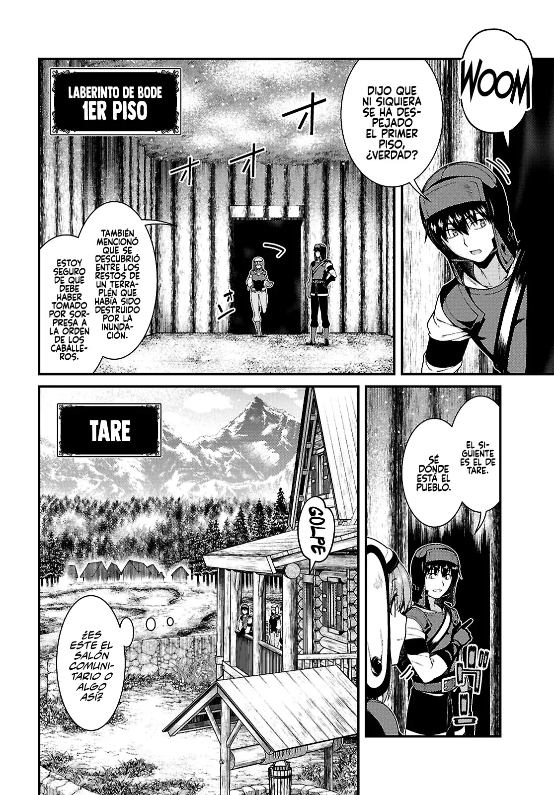 Isekai Meikyuu de Dorei Harem wo Capitulo 26.1 página 6