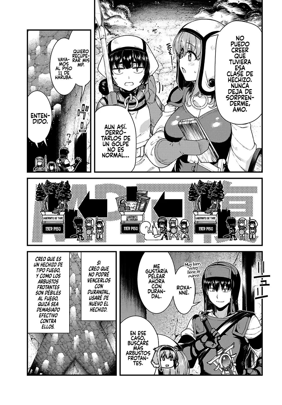 Isekai Meikyuu de Dorei Harem wo Capitulo 26.2 página 8