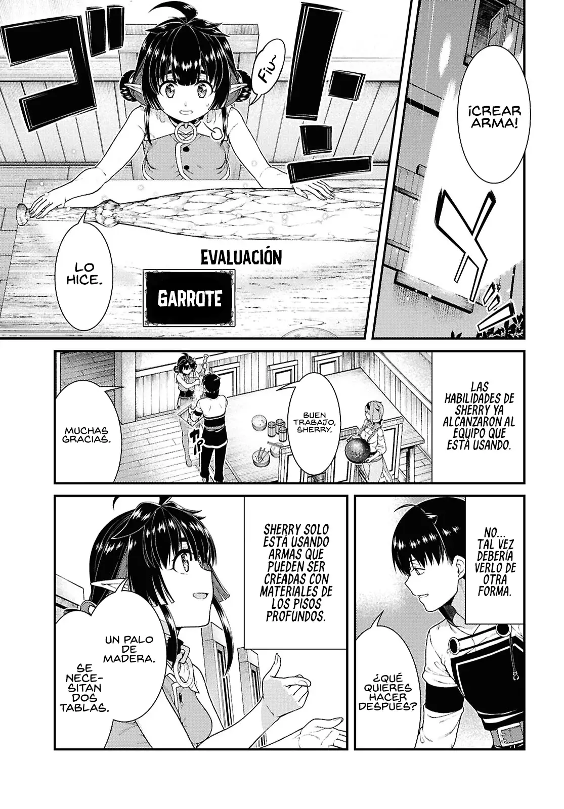 Isekai Meikyuu de Dorei Harem wo Capitulo 26.3 página 4
