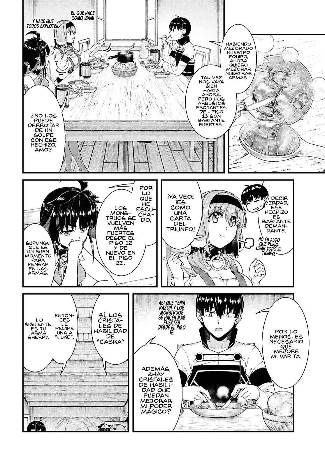 Isekai Meikyuu de Dorei Harem wo Capitulo 26.3 página 7