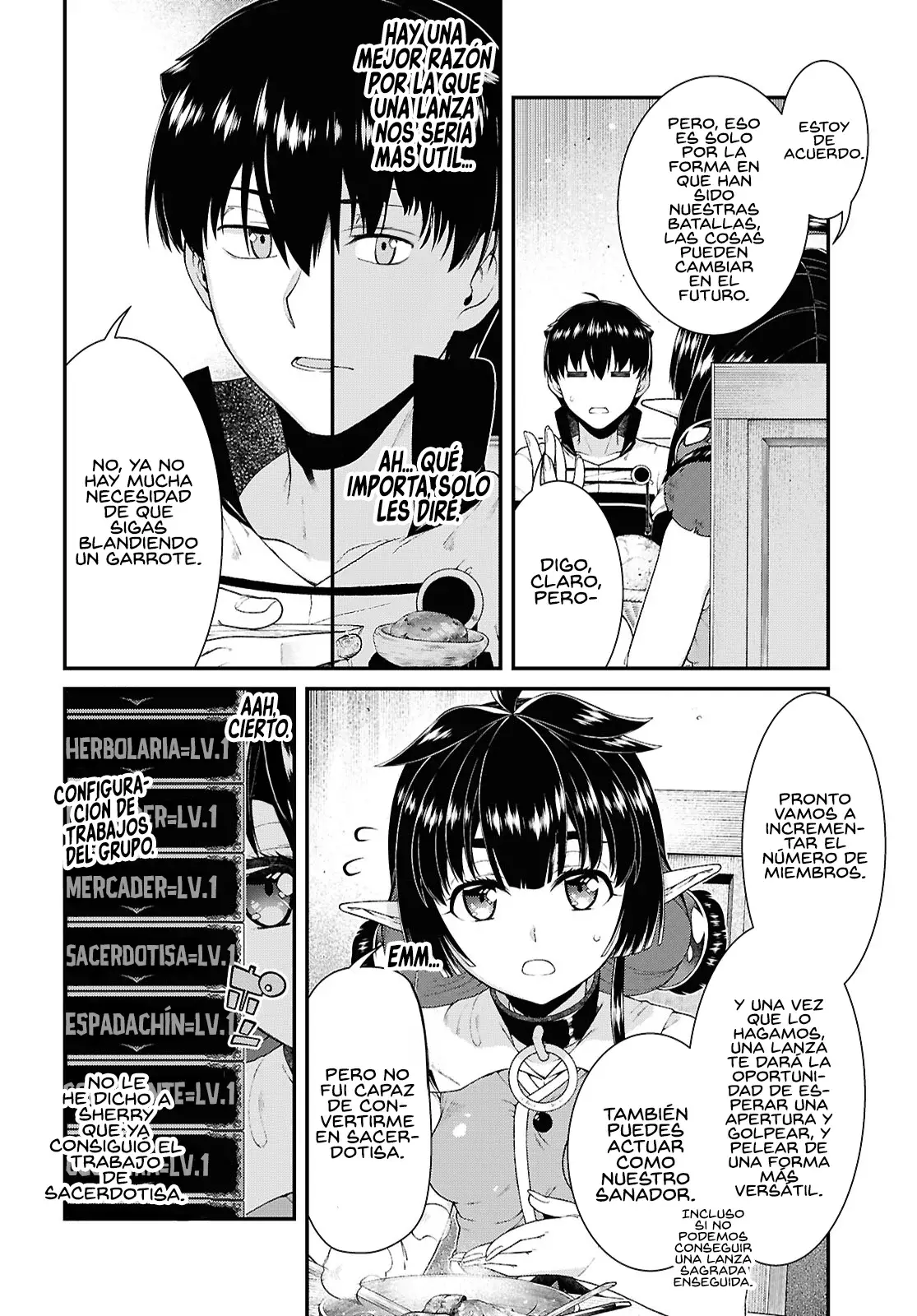 Isekai Meikyuu de Dorei Harem wo Capitulo 26.3 página 9