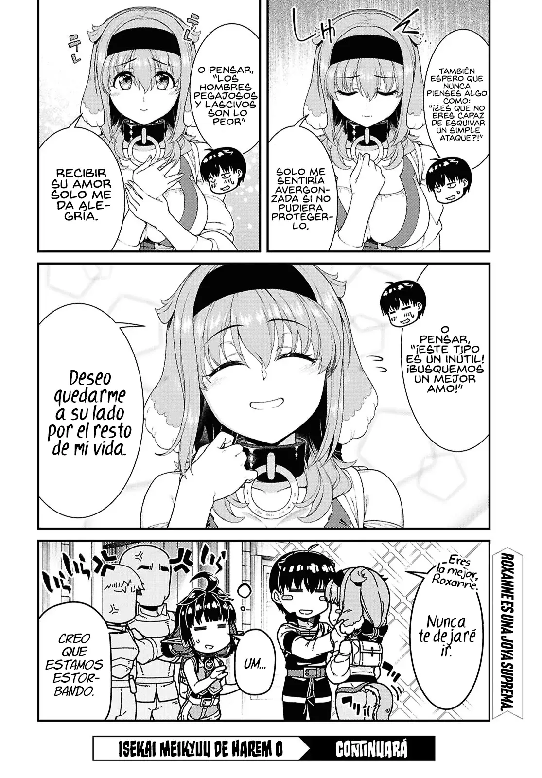 Isekai Meikyuu de Dorei Harem wo Capitulo 26.4 página 7