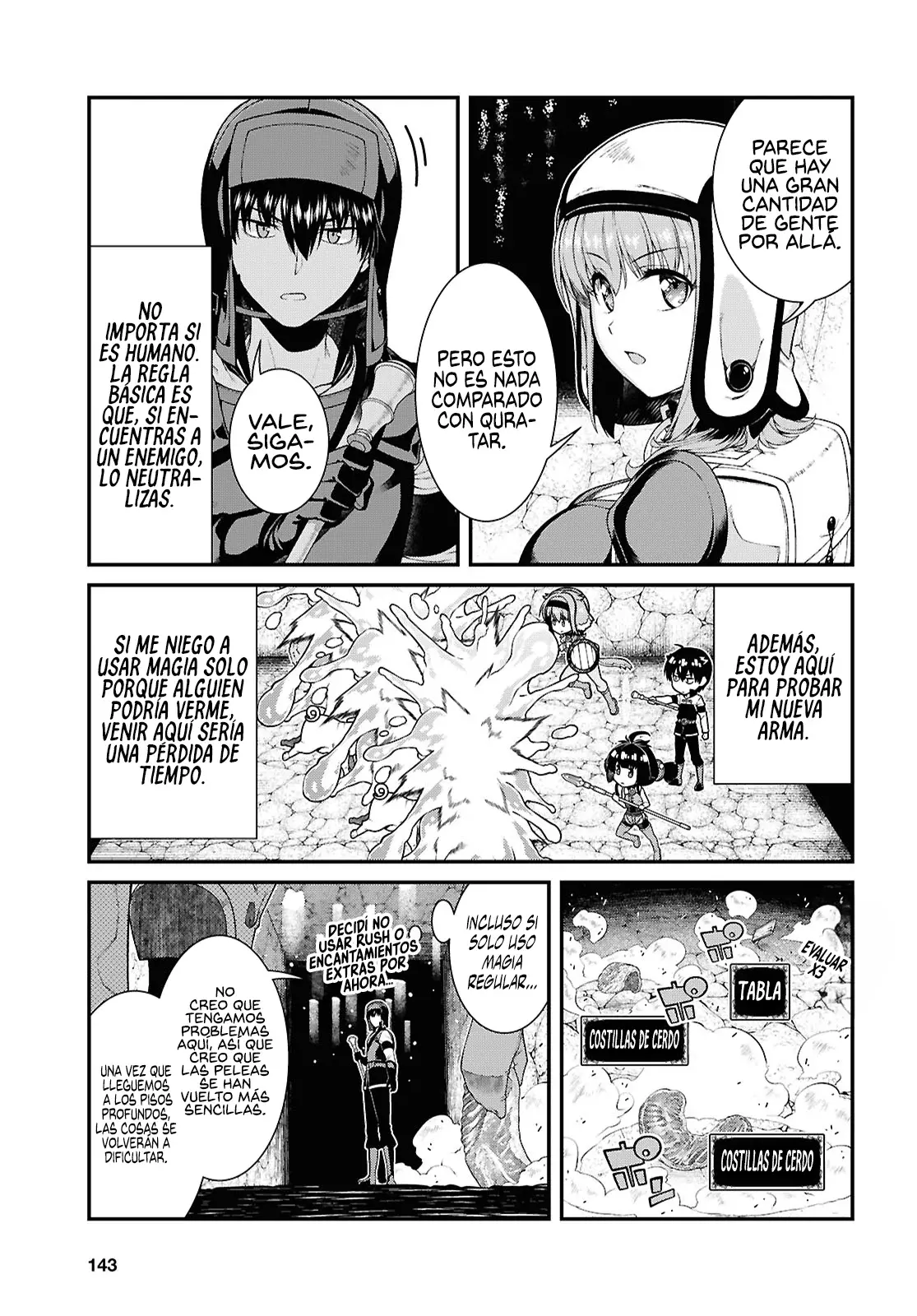 Isekai Meikyuu de Dorei Harem wo Capitulo 27.1 página 10
