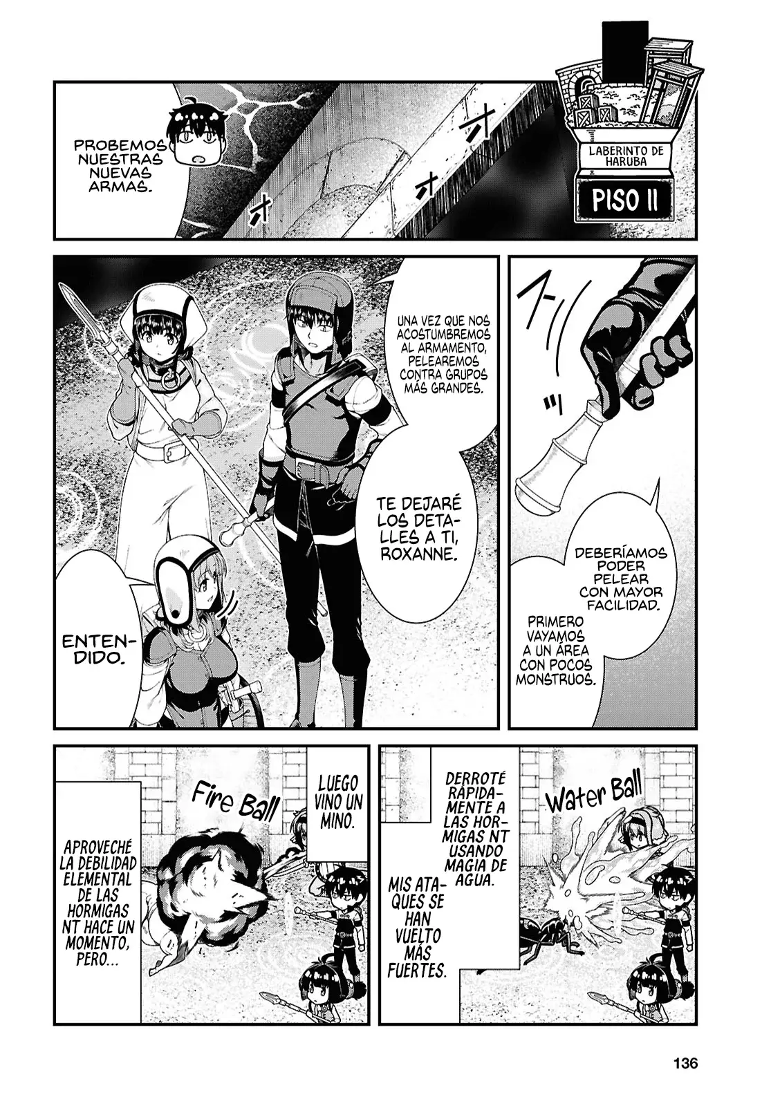 Isekai Meikyuu de Dorei Harem wo Capitulo 27.1 página 3