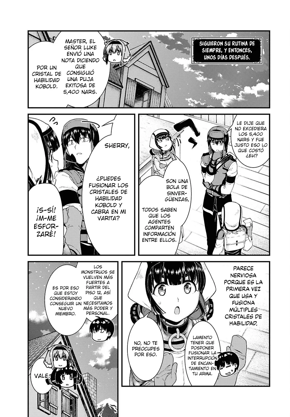 Isekai Meikyuu de Dorei Harem wo Capitulo 27.2 página 10
