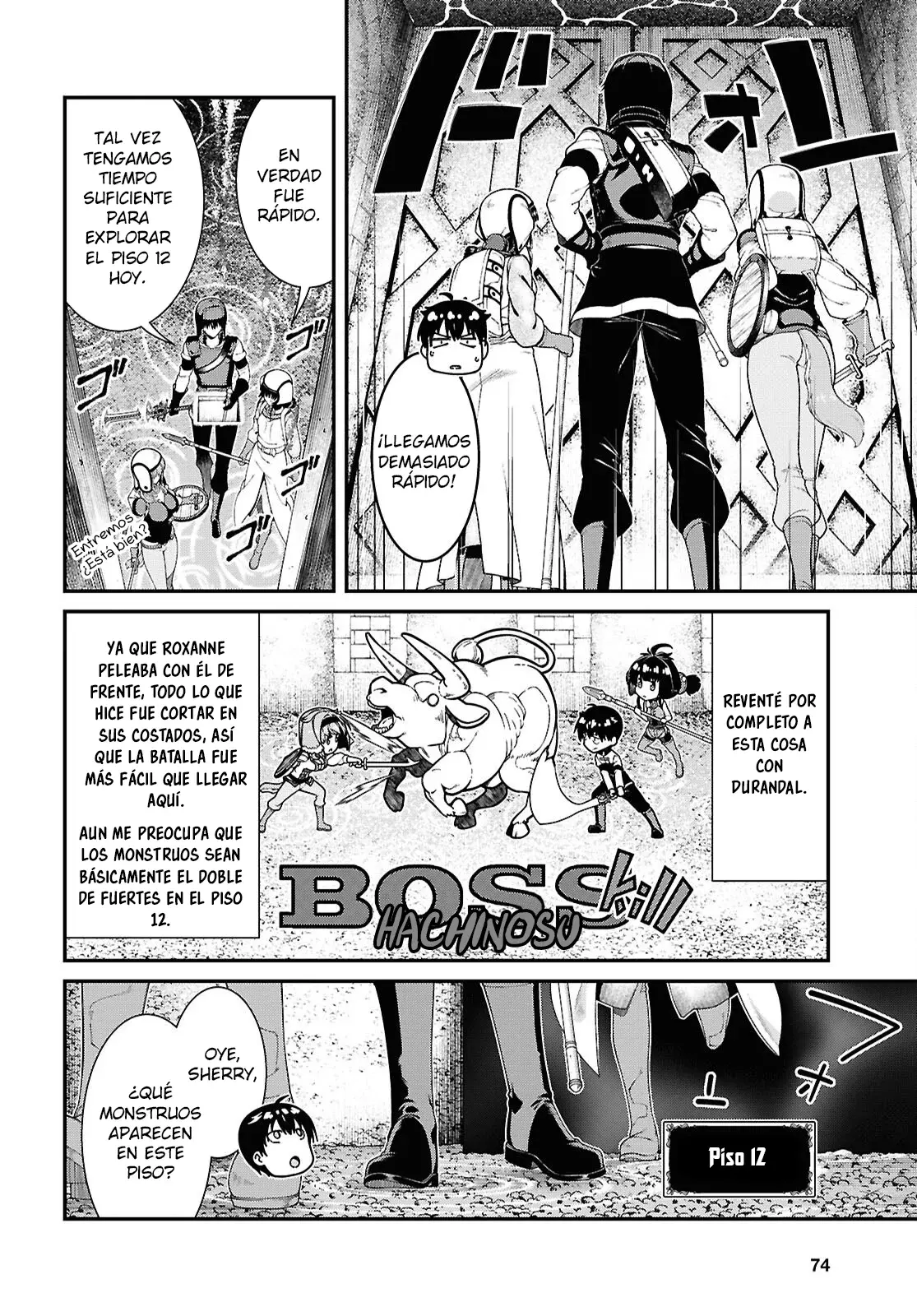 Isekai Meikyuu de Dorei Harem wo Capitulo 27.2 página 13