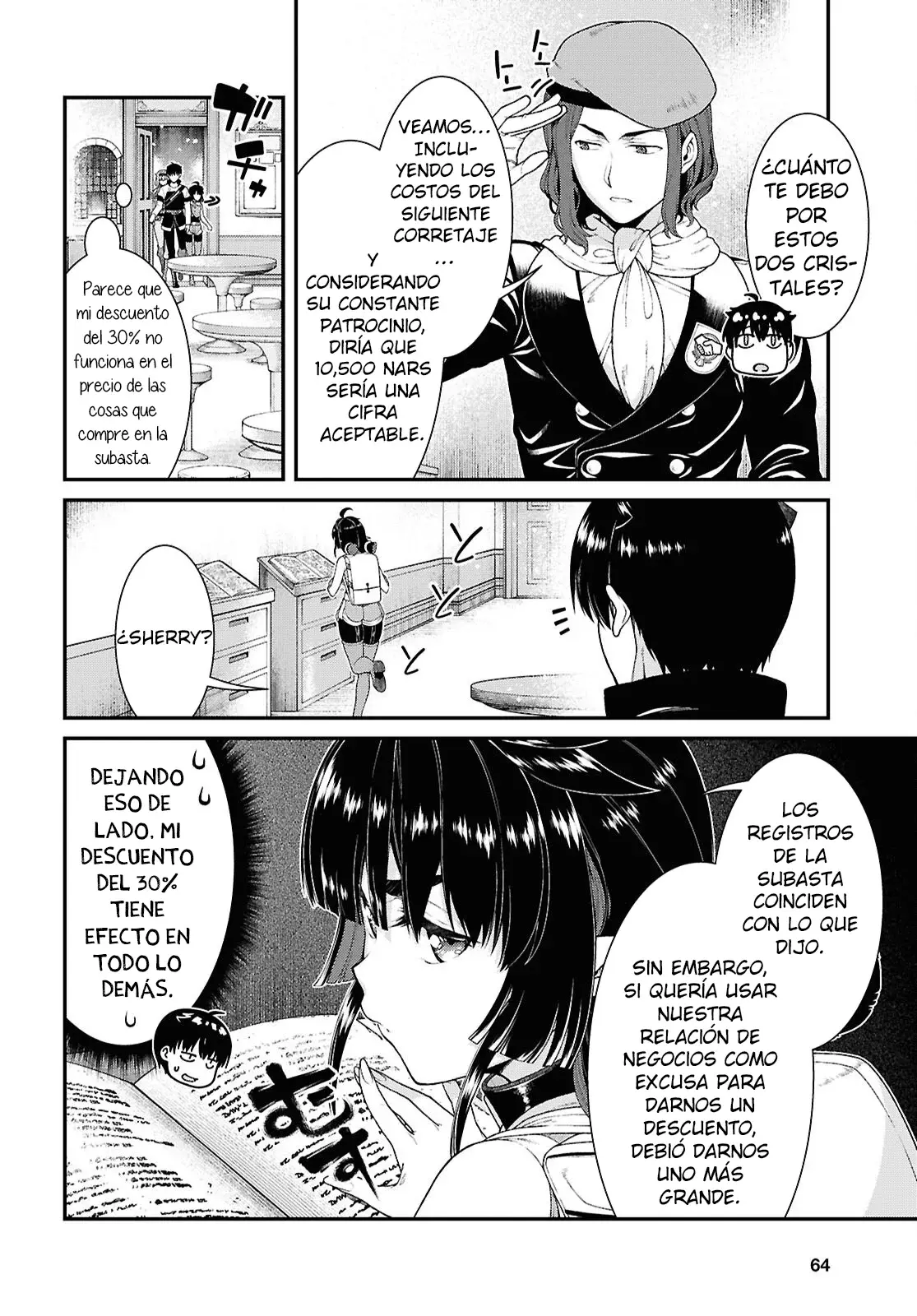 Isekai Meikyuu de Dorei Harem wo Capitulo 27.2 página 3