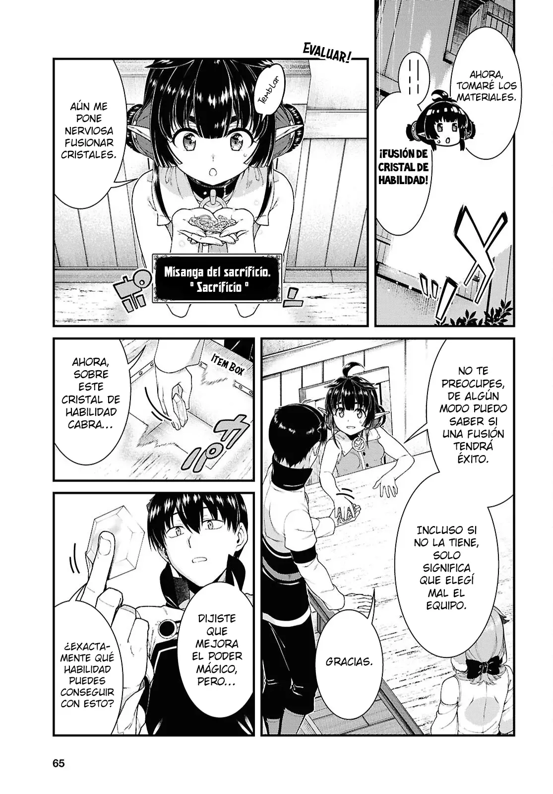 Isekai Meikyuu de Dorei Harem wo Capitulo 27.2 página 4